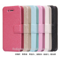 QWD wholesale premium for iphone4 color leather mobile phone case flip cover phone case for iphone4s
